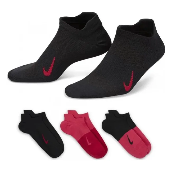 Носки Nike W NK EVERYDAY PLUS LTWT NS 3PR женские
