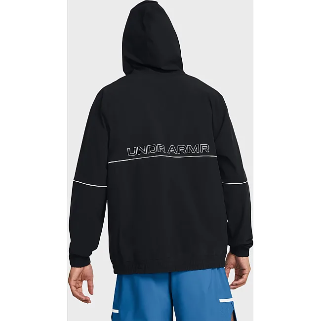 Вітрівка UNDER ARMOUR Baseline Woven Jacket чорний