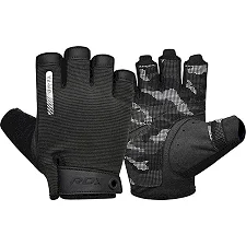 Рукавички для фітнесу RDX T2 Half Black