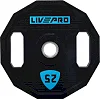Блины диски полиуретановые 2 Handle металлическая втулка LiveUp LP8023-25 ø51мм 25кг