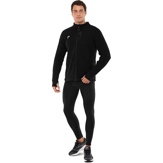 Спортивна кофта
 на блискавці флісова JOMA

 EXPLORER 104229-100 (Чорний)