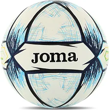 М'яч футзальний JOMA HYBRID SWISSGEARY II 401245-302 №4 PU (Білий-синій)