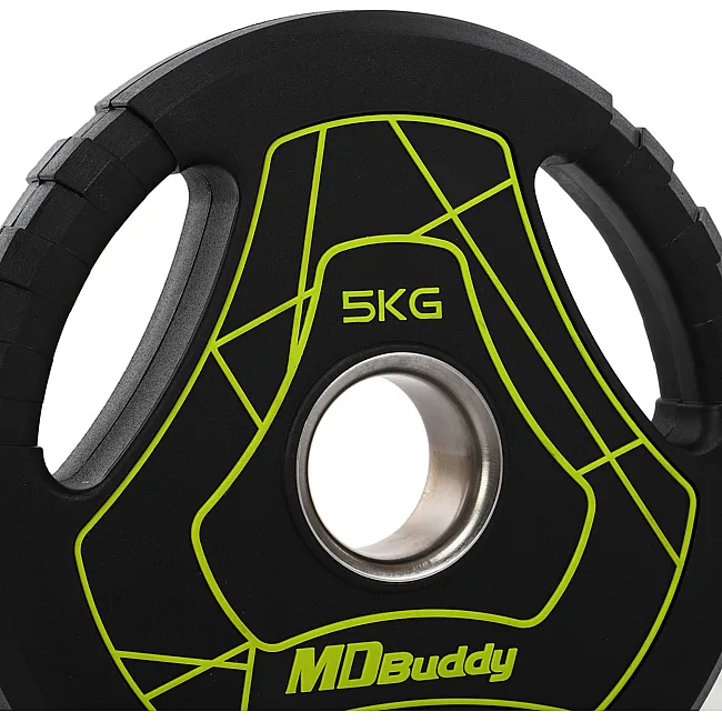Млинець для штанги поліуретановий
 MD Buddy TA-9647-5 51мм 5кг