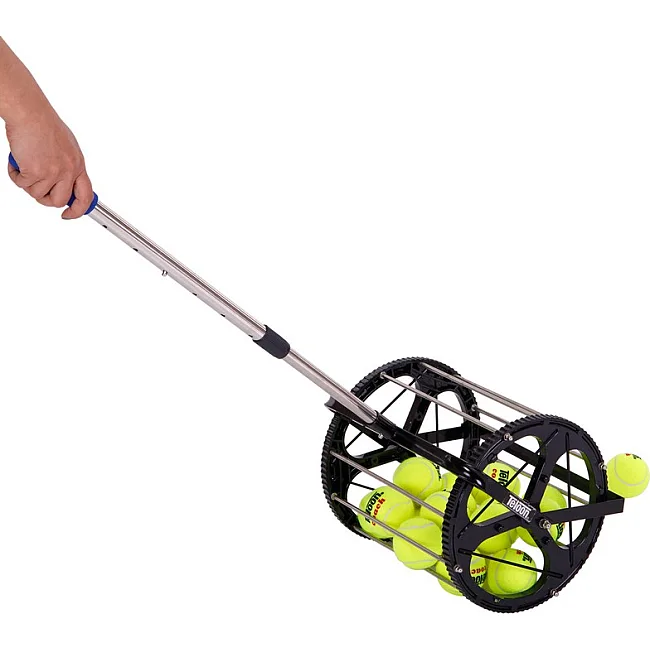 Машина-корзина для сбора теннисных мячей TENNIS BALL CART на 60 мячей TELOON T115-60