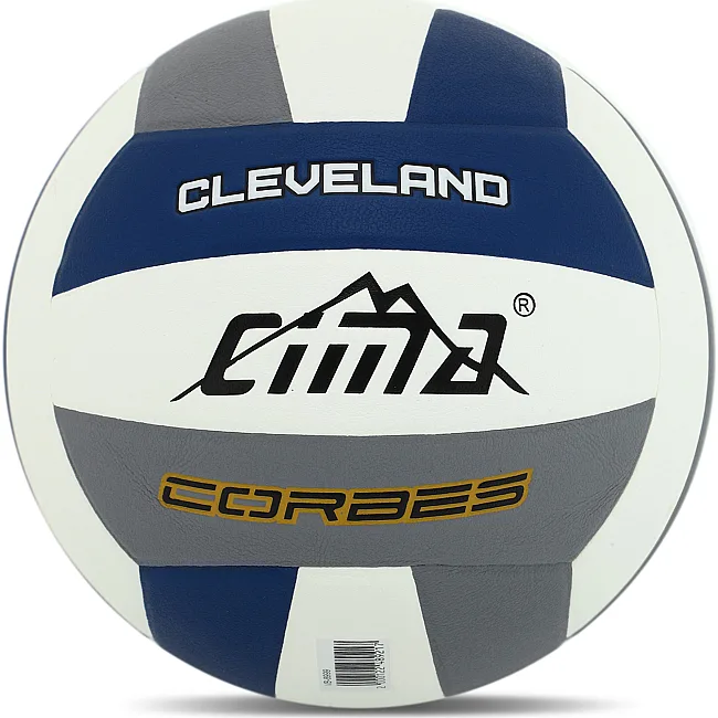 Волейбольний м'яч
 CIMA VB-8999 CLEVELAND CORBES №5 PU
-синій (Білий-сірий-синій)