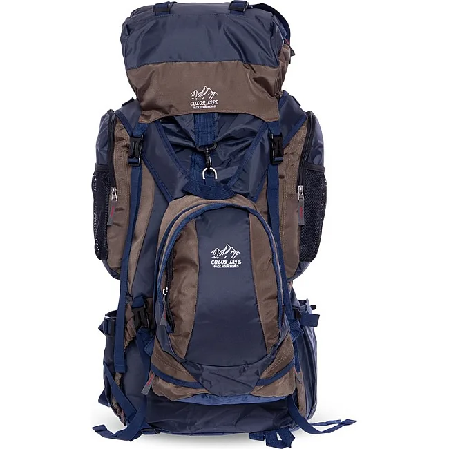 Туристический рюкзак
 2в1 COLOR LIFE 159 90+10л (Красный-синий)