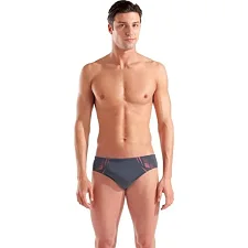 Плавки-слепы для мужчин Arena POSEIDONIA SWIM BRIEFS серый, розовый