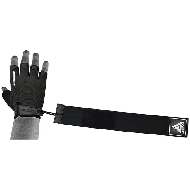 Перчатки для фитнеса RDX T2 Half Black