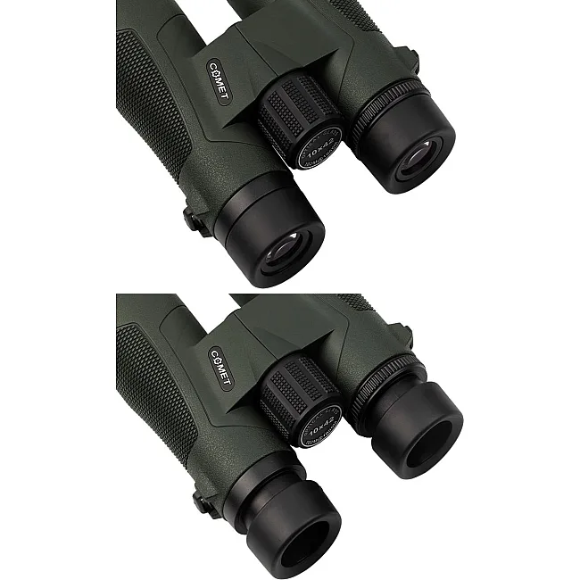 Бинокль COMET W13 (10x42A) waterproof, зеленый, в чехле