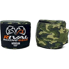 Бинты боксерские RIVAL Camo Army Green