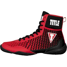 Боксерки для бокса TITLE Boxing Predator II 2.0 Black Red