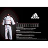 Кимоно для дзюдо Club (синий/желтые полосы) ADIDAS J350BP