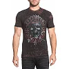 Двухсторонняя футболка AFFLICTION AC Last Rites Reversible
