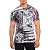 Футболка чоловіча AFFLICTION Gutterpop A25826 White Multi