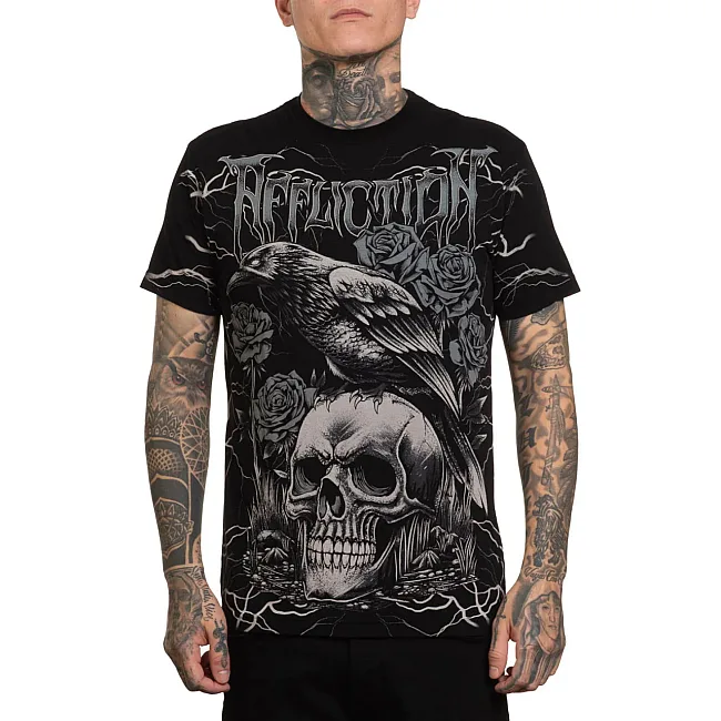 Футболка мужская AFFLICTION Midnight Curse Tee