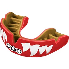 Капа для бокса для детей OPRO PWF JR Full Pack Aggression Jaws