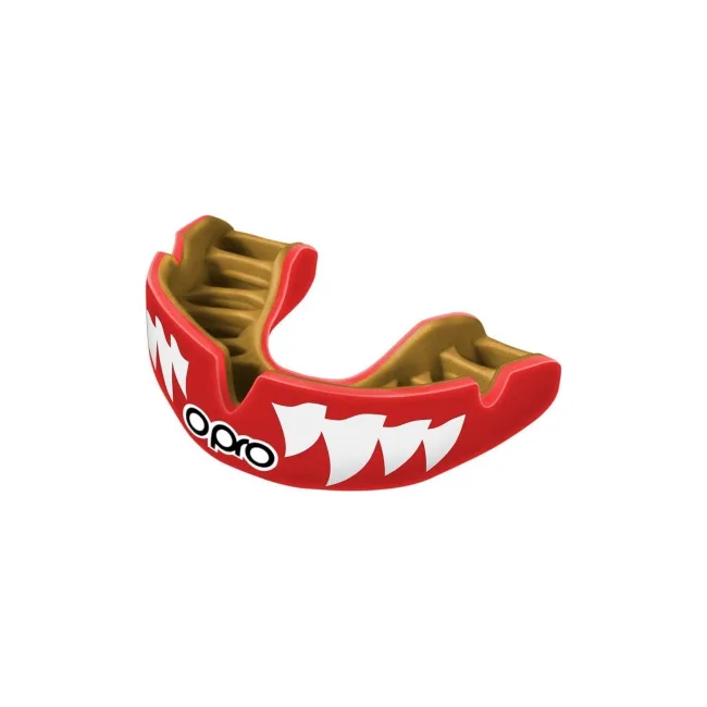 Капа для бокса для детей OPRO PWF JR Full Pack Aggression Jaws