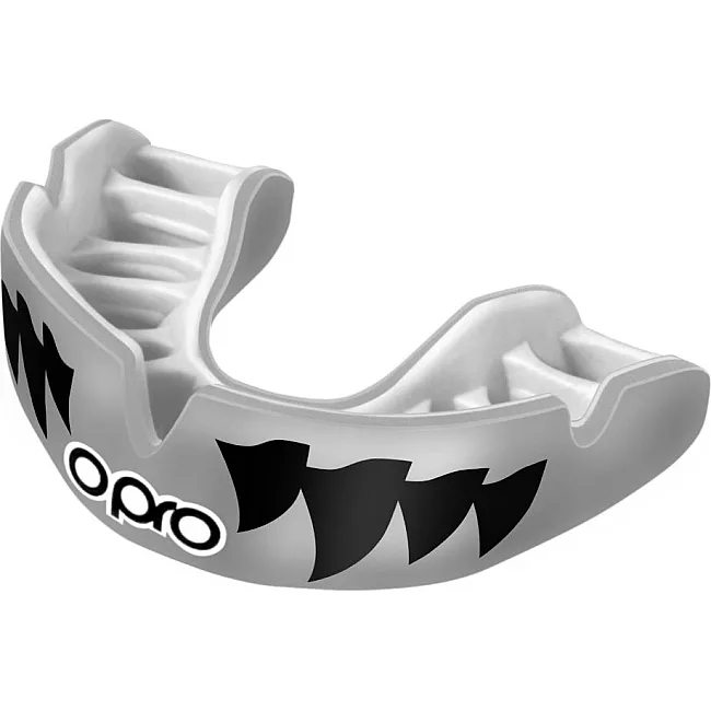 Капа для бокса для детей OPRO PWF JR Full Pack Aggression Jaws