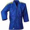 Кимоно для дзюдо Club (синий/желтые полосы) ADIDAS J350BP