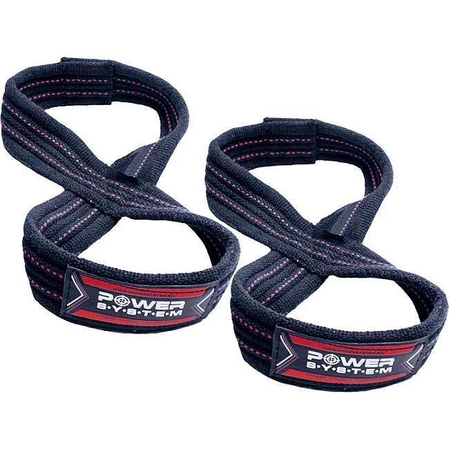 Лямки для тяги (висмерка) POWER SYSTEM PS-3405 Figure 8 Black/Red