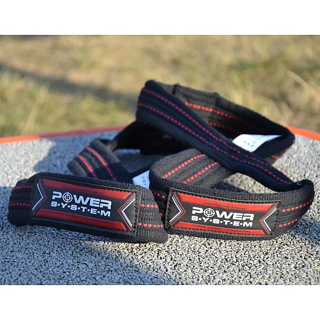 Лямки для тяги (висмерка) POWER SYSTEM PS-3405 Figure 8 Black/Red