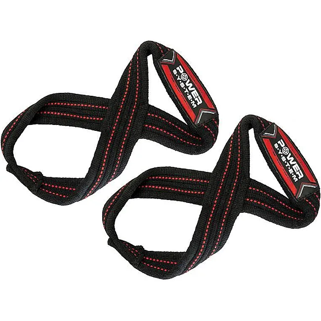 Лямки для тяги (висмерка) POWER SYSTEM PS-3405 Figure 8 Black/Red
