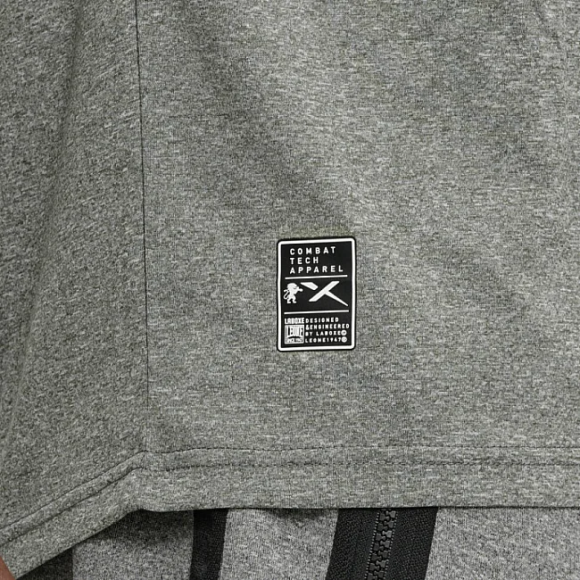 Мужская футболка LEONE Melange Grey