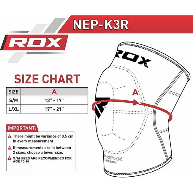 Наколенник муай тай RDX Neoprene (1шт.)