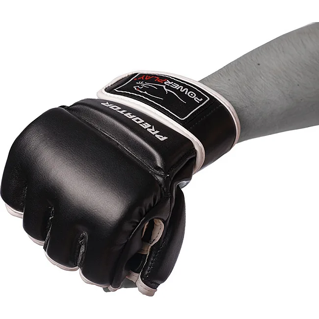 Перчатки ММА POWERPLAY 3056 Черные