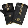 Рукавички снарядні RDX F6 Kara Boxing Black Gold