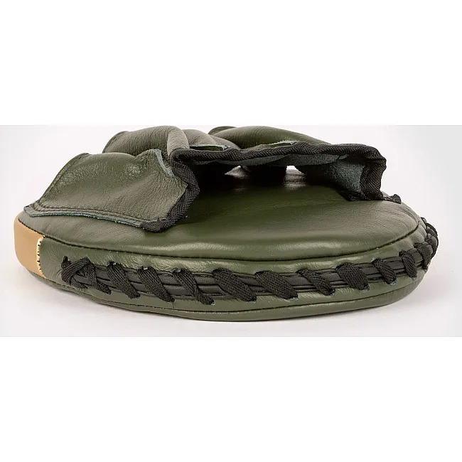 Плоские лапы для бокса VENUM Pro Boxing Flat Khaki Gold