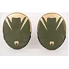 Плоские лапы для бокса VENUM Pro Boxing Flat Khaki Gold