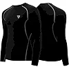Рашгард з довгим рукавом RDX Lycra Black