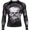 Рашгард VENUM Santa Muerte 3.0 Long Black White