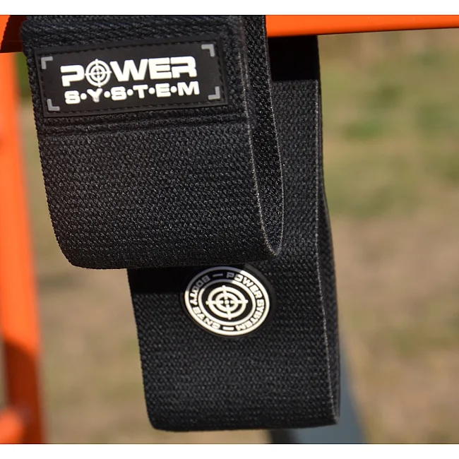 Резинка для фітнесу тканева POWER SYSTEM PS-4093 Booty Band LVL 3 Black/Grey (d_94 см. 6-12кг.)