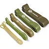 Резиновые петли для тренировок U-POWEX Pull up band set 5шт (3.6-56-7кг) Olive