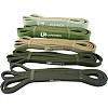 Резиновые петли для тренировок U-POWEX Pull up band set 5шт (3.6-56-7кг) Olive