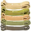 Резиновые петли для тренировок U-POWEX Pull up band set 5шт (3.6-56-7кг) Olive