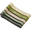 Резиновые петли для тренировок U-POWEX Pull up band set 5шт (3.6-56-7кг) Olive