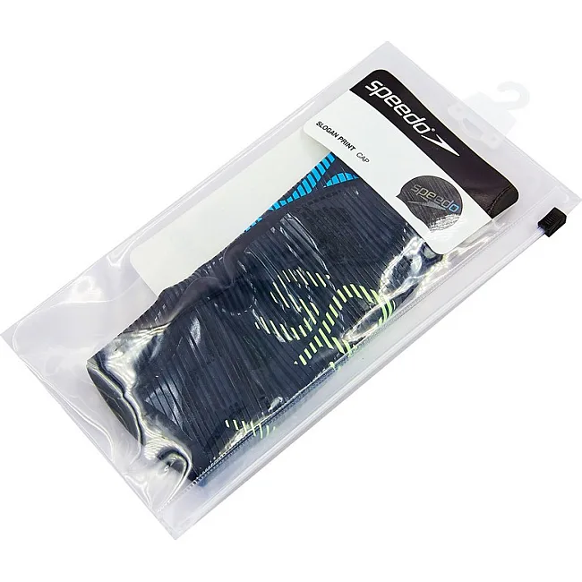 Шапочка для бассейна SPEEDO SLOGAN PRINT 808385C718