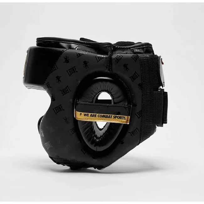 Шолом для боксу LEONE DNA Black