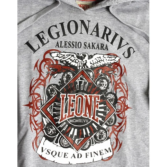 Толстовка Leone Legionarivs Fleece Grey