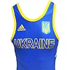 Трико для борьбы Adidas UWW (синий, 1633BLUE V2)