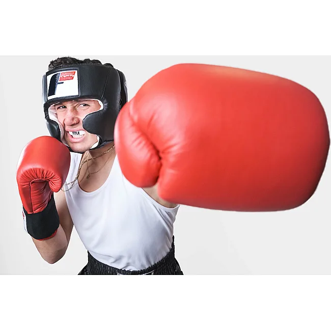 Капа TITLE Boxing Super Shield X2 детская (возраст до 10) White