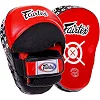 Лапа боксерская изогнутая тренировочная кожа FAIRTEX BO-3362 (Желтый)