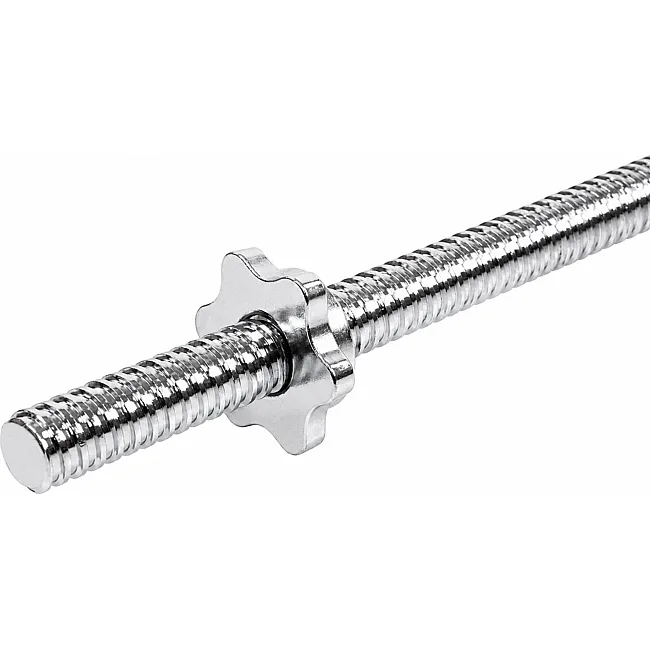 Гриф для штанги хромированный прямой MDbuddy TA-9749-25 (Хром)