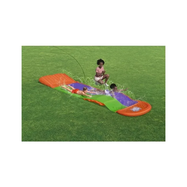 Гірка водна подвійна BESTWAY SplashCoaster, 488 см