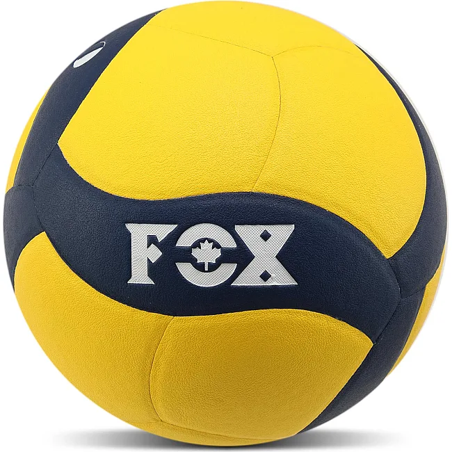 Волейбольний м'яч FOX VB-5902 №5 PU (Жовтий-синій)
