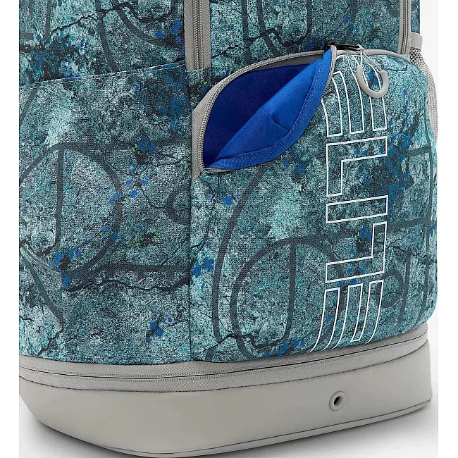 Рюкзак NIKE NK VARSITY ELITE BKPK-AOP SU26 32L зелений, сірий 48 x 31 x 23 см