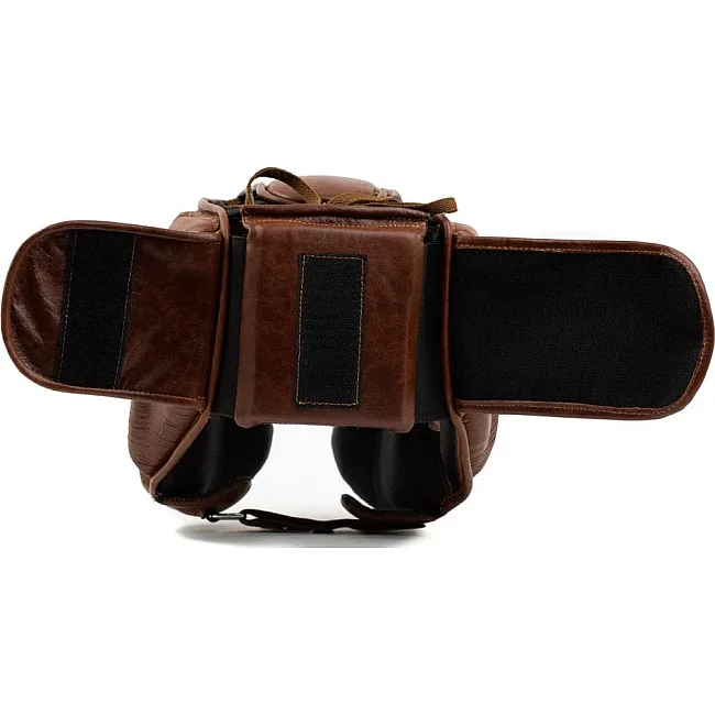 Шлем Everlast 1910 HEADGEAR коричневый S/M
